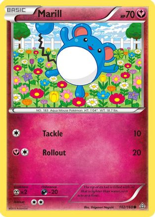 Marill (102) [XY - Primal Clash]