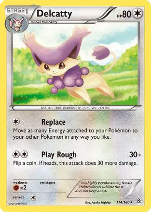 Delcatty (114) [XY - Primal Clash]