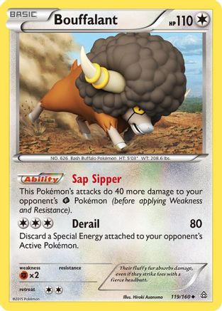 Bouffalant (119) [XY - Primal Clash]