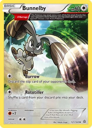 Bunnelby (Omega) (121) [XY - Primal Clash]