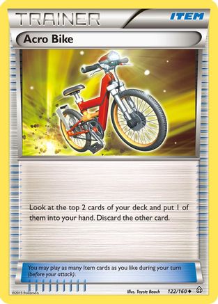 Acro Bike (122) [XY - Primal Clash] Reverse Holofoil