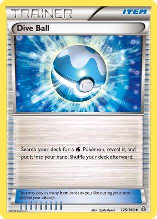Dive Ball (125) [XY - Primal Clash]