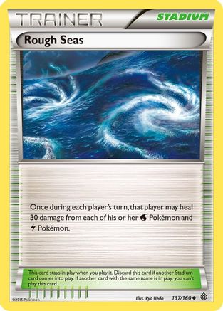 Rough Seas (137) [XY - Primal Clash] Reverse Holofoil