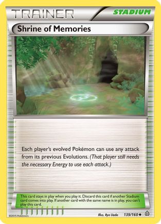 Shrine of Memories (139) [XY - Primal Clash] Reverse Holofoil