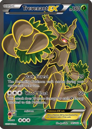 Trevenant EX (145 Full Art) (145) [XY - Primal Clash] Holofoil