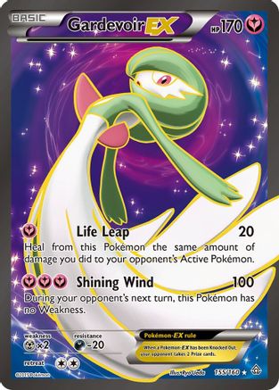 Gardevoir EX (155 Full Art) (155) [XY - Primal Clash] Holofoil