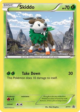 Skiddo - XY11 (XY11) [XY Promos] Holofoil