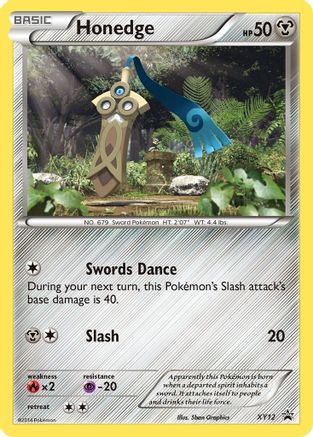 Honedge - XY12 (XY12) [XY Promos] Holofoil