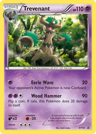 Trevenant - XY14 (XY14) [XY Promos] Holofoil