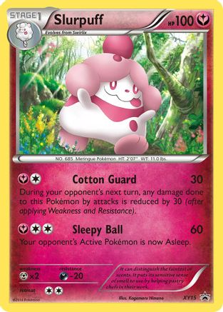 Slurpuff - XY15 (XY15) [XY Promos] Holofoil