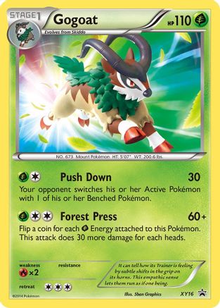 Gogoat - XY16 (XY16) [XY Promos] Holofoil