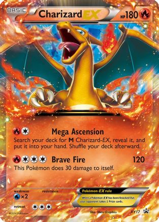 Charizard EX - XY17 (XY17) [XY Promos] Holofoil