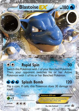 Blastoise EX - XY30 (XY30) [XY Promos] Holofoil