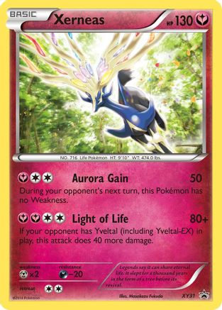 Xerneas - XY31 (XY31) [XY Promos] Holofoil
