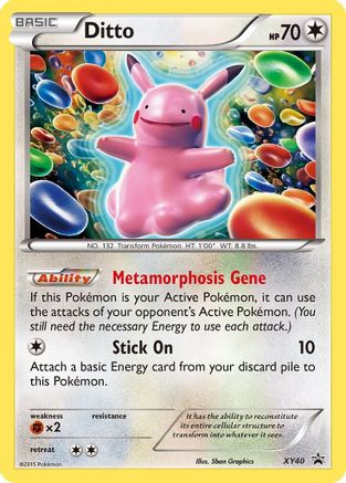 Ditto (XY40) [XY Promos] Holofoil
