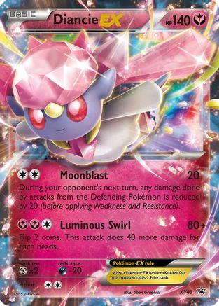 Diancie EX - XY43 (XY43) [XY Promos] Holofoil