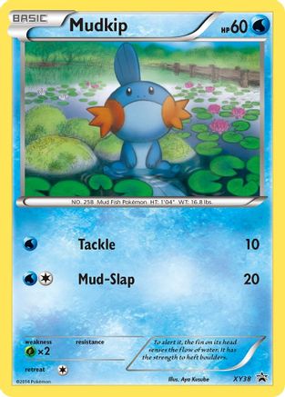 Mudkip - XY38 (XY38) [XY Promos] Holofoil