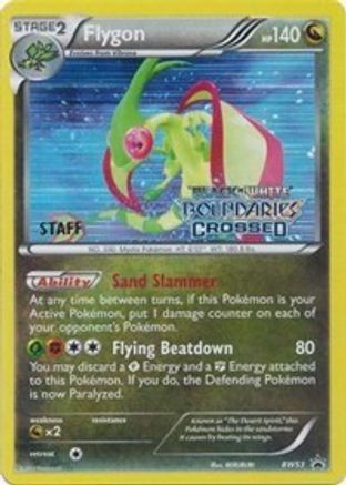 Flygon - BW53 (Prerelease) [Staff] (BW53) [Black and White Promos] Holofoil