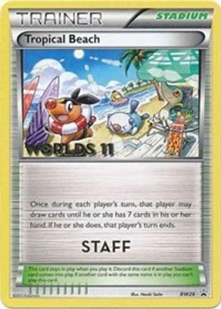 Tropical Beach - BW28 (Worlds 11) [Staff] (BW28) [Black and White Promos]