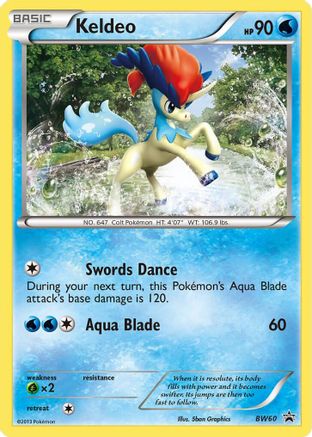 Keldeo - BW60 (BW60) [Black and White Promos]