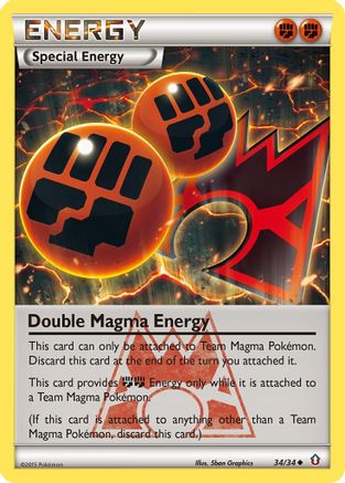 Double Magma Energy (34) [Double Crisis] Reverse Holofoil