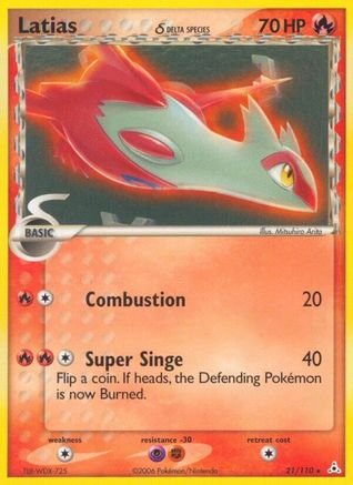 Latias - 21/110 (21) [Deck Exclusives] Holofoil