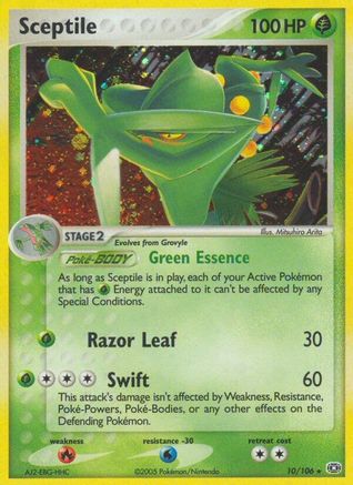 Sceptile (10) [Emerald] Holofoil