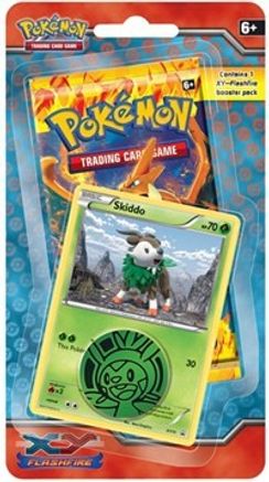 Pokemon Flashfire Single Pack Blister [Skiddo]