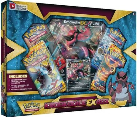 Pokemon Krookodile EX Box