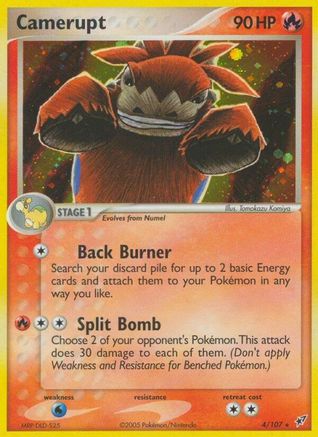 Camerupt (4) [Deoxys] Holofoil