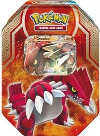 Pokemon Legend of Hoenn Tin [Groudon EX]