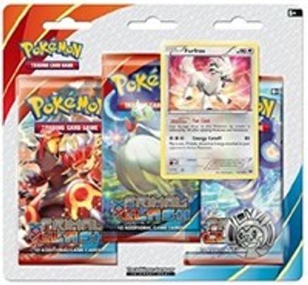 Pokemon Primal Clash Three Pack Blister [Furfrou]