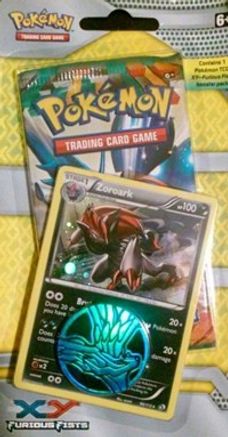 Pokemon Furious Fists Single Pack Blister [Zoroark]