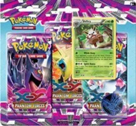 Pokemon Phantom Forces 3 Pack Blister [Shiftry]