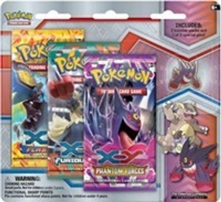 Pokemon Phantom Forces Collector's Pin 3 Pack Blister [Mega Gengar]