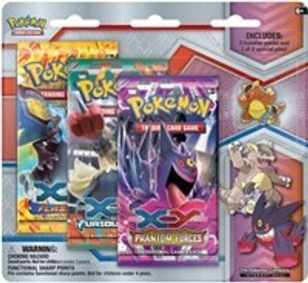 Pokemon Phantom Forces Collector's Pin 3 Pack Blister [Mega Kangaskhan]