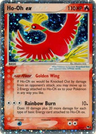 Ho-Oh ex (Holo) (17) [POP Series 3] Holofoil