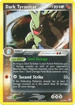 Dark Tyranitar - 20/109 (EX Team Rocket Returns) (20) [Deck Exclusives] Holofoil
