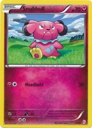 Snubbull (#11) (11) [XY Trainer Kit: Sylveon & Noivern]