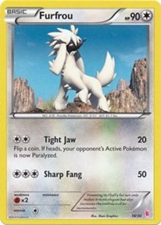 Furfrou (#16 - Sylveon) (16) [XY Trainer Kit: Sylveon & Noivern]