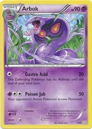 Arbok (3) [XY Trainer Kit: Sylveon & Noivern]
