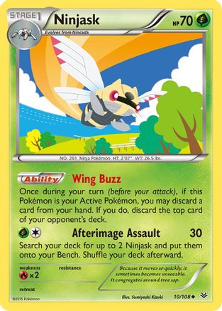 Ninjask (10) [XY - Roaring Skies]