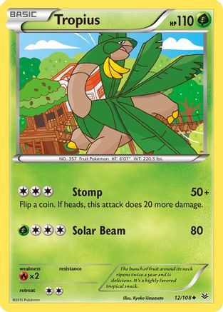Tropius (12) [XY - Roaring Skies]