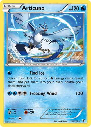 Articuno (16) (16) [XY - Roaring Skies]