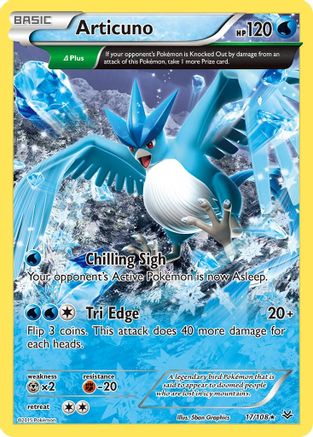 Articuno (17 Delta) (17) [XY - Roaring Skies]