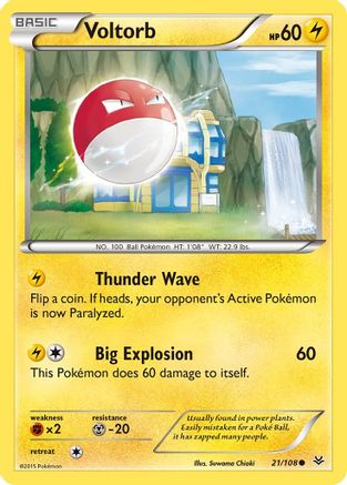 Voltorb (21) [XY - Roaring Skies]
