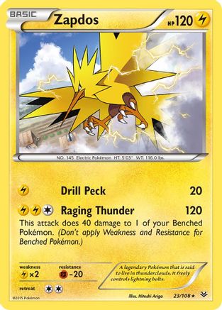 Zapdos (23) [XY - Roaring Skies]