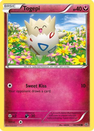 Togepi (43) [XY - Roaring Skies] Reverse Holofoil