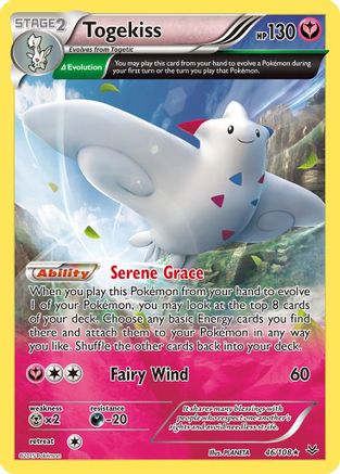 Togekiss (46 Delta) (46) [XY - Roaring Skies] Reverse Holofoil