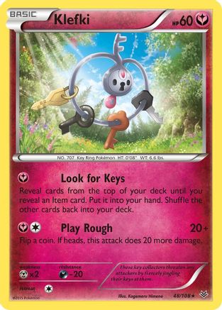 Klefki (48) [XY - Roaring Skies] Reverse Holofoil